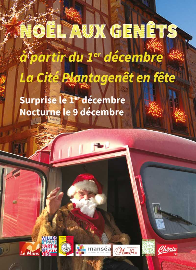 Affiche Noël aux genêts 2017